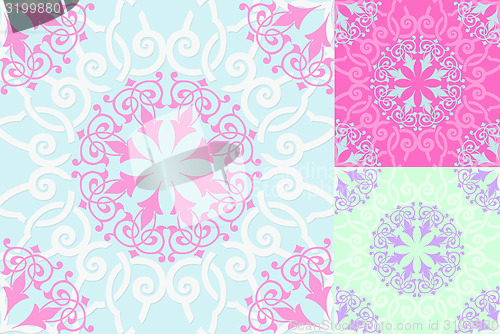 Image of seamless pattern in islamic style