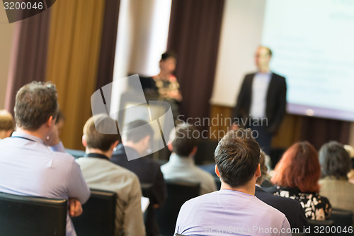 Image of Audience in the lecture hall.