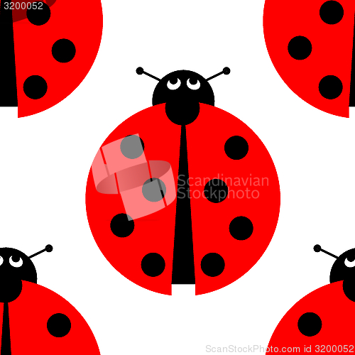 Image of Seamles Ladybug