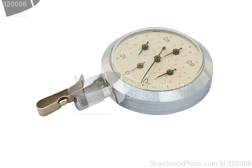 Image of The antique mechanical pedometer