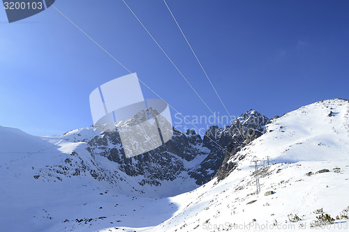 Image of Mountains in winter