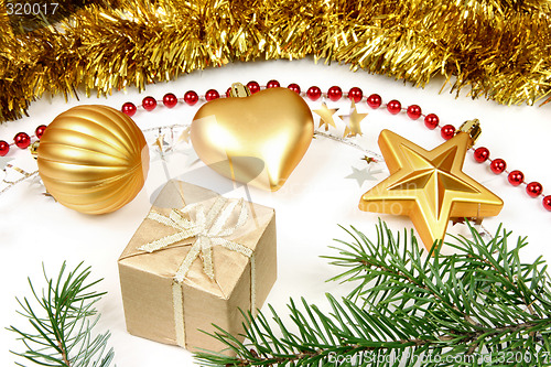 Image of Christmas composition