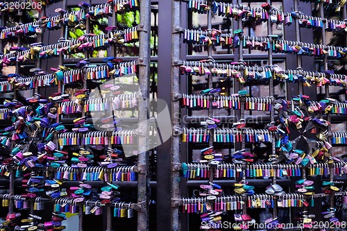 Image of love locks