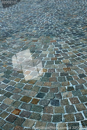 Image of street with stone tiles