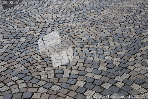 Image of street with stone tiles