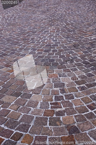 Image of street with stone tiles