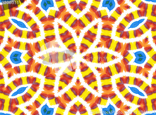 Image of Background with abstract bright color pattern
