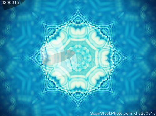 Image of Blue vintage background with abstract pattern