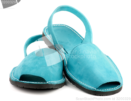 Image of Turquoise Sandals