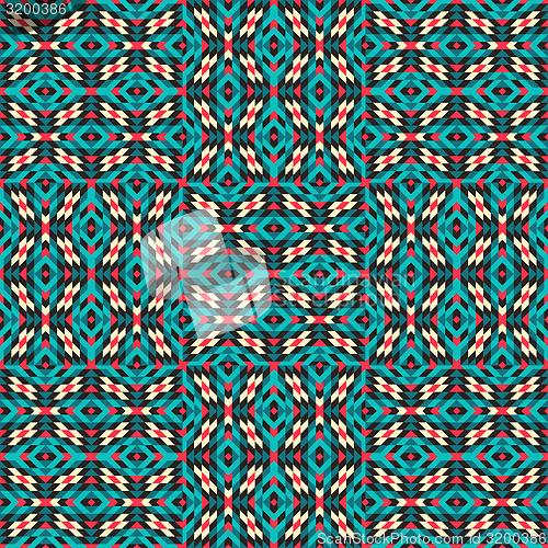 Image of Seamless pattern. Mosaic. 