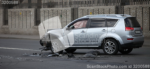 Image of after crash airbag