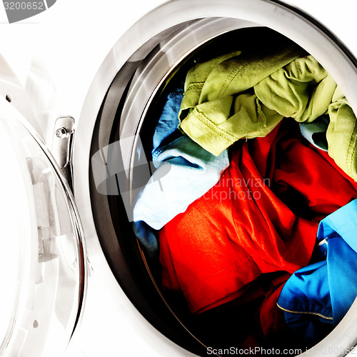 Image of Clothes in laundry