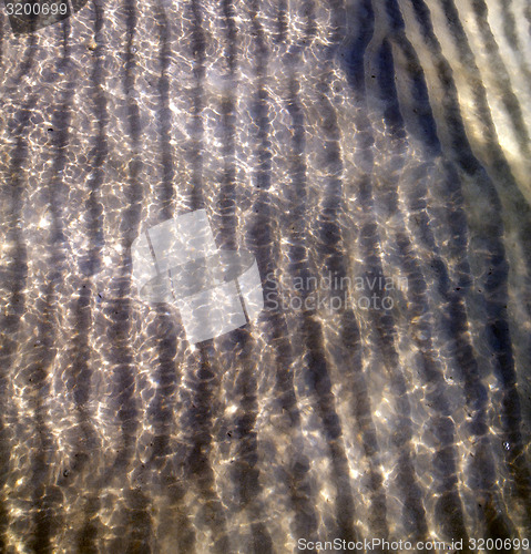 Image of wet  in  south china sea sand   the beach  