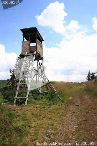Image of hide building in the Jeseniky (czech republic)
