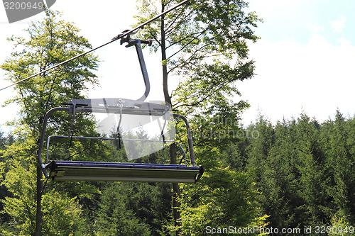 Image of funicular in jeseniky mountains