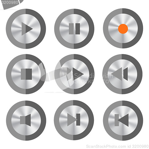 Image of Media Buttons