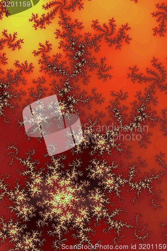 Image of Dark Red Fractal