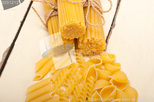 Image of bunch of Italian pasta type