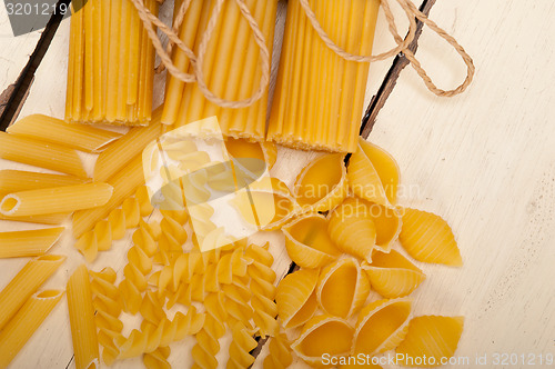 Image of bunch of Italian pasta type