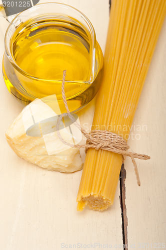 Image of Italian pasta basic food ingredients