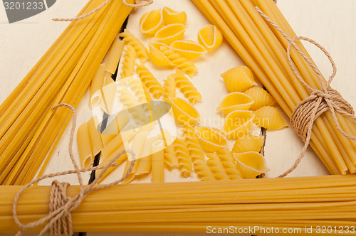 Image of bunch of Italian pasta type