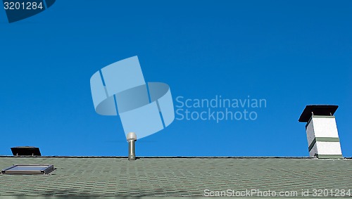 Image of roof of the house