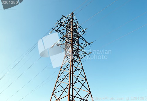 Image of pole for electricity