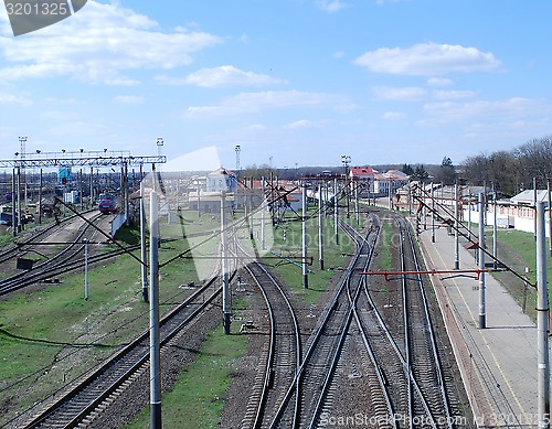 Image of railroad tracks
