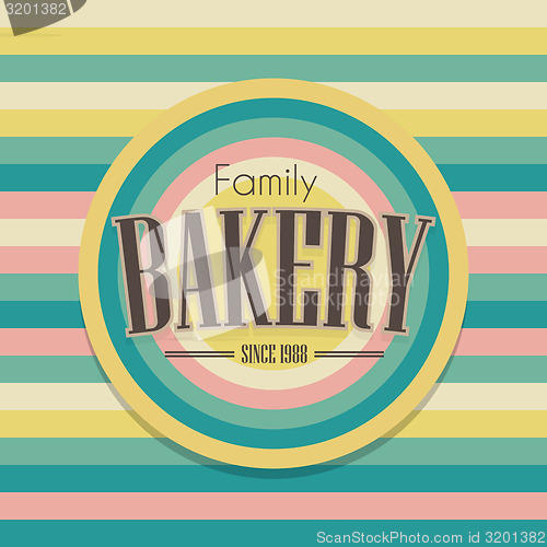 Image of Retro bakery logo 