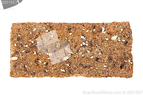 Image of Crispbread with seeds.