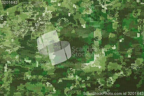 Image of Camouflage Fabric Textures, Texture 1