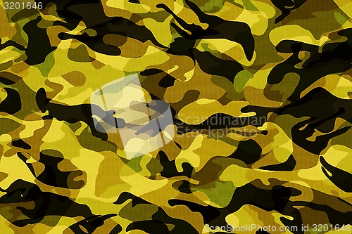 Image of Camouflage Fabric Textures, Texture 3