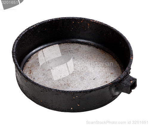 Image of Old empty frying pan