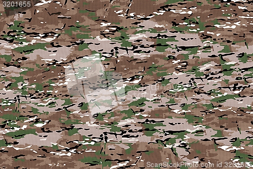 Image of Camouflage Fabric Textures, Texture 6