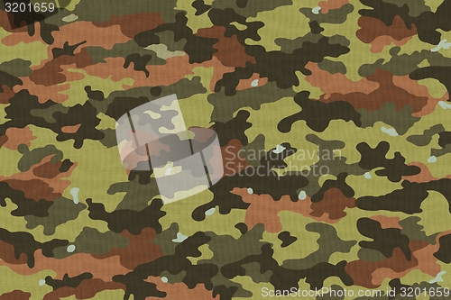 Image of Camouflage Fabric Textures, Texture 10