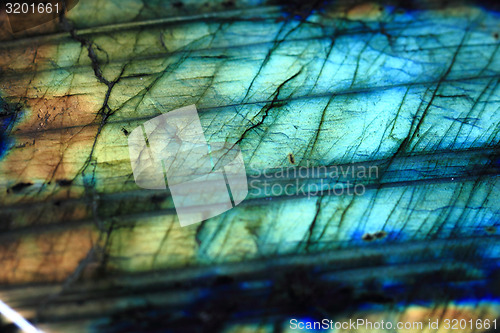 Image of labradorite mineral background