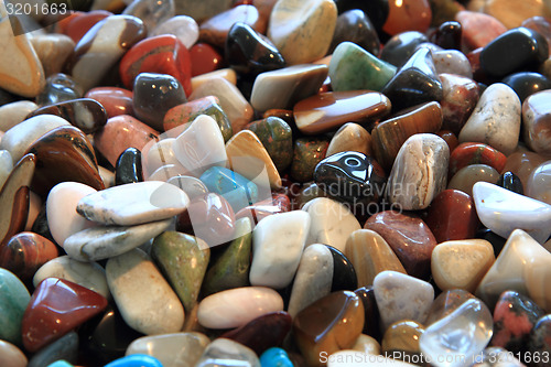 Image of color minerals background