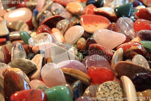 Image of color minerals background