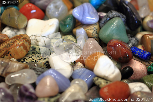 Image of color minerals background