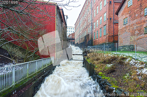 Image of rushing water