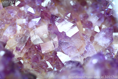 Image of amethyst gemstone mineral background