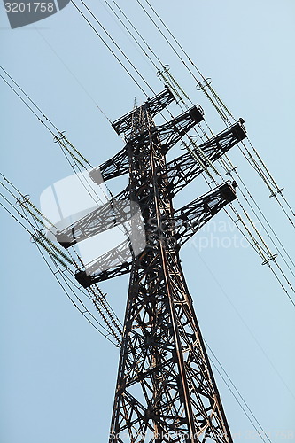 Image of high voltage power line