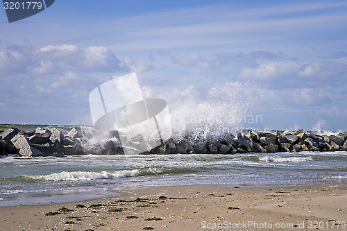 Image of Stormy Baltic Sea