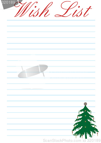 Image of Wish List - Christmas