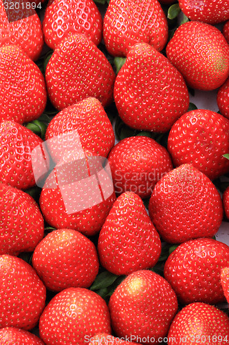 Image of strawberries background