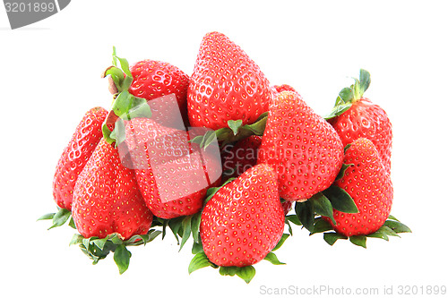 Image of strawberry isolated