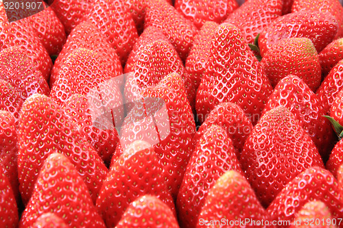 Image of strawberries background