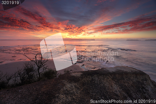 Image of Spectacular sunrise over Plantation Point Vincentia