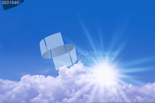 Image of Sky Sun  Background