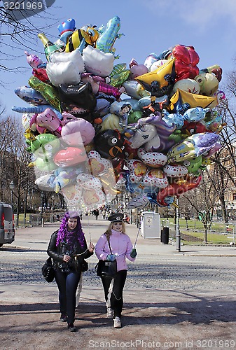 Image of Balloon Sellers